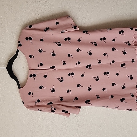 EUC Ann Taylor Pink Floral Dress Size M - Picture 4 of 4